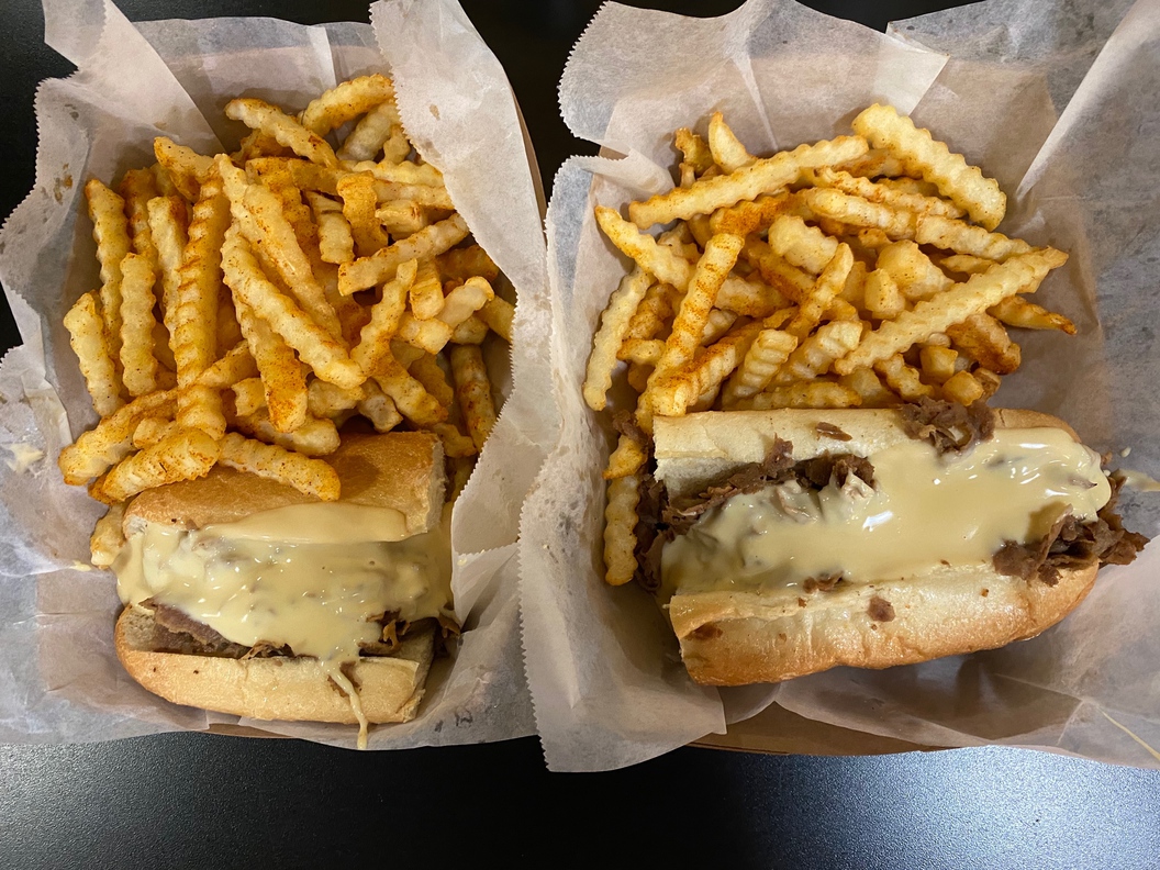 This is the season pass meal deal with cheesesteak & fries baskets.