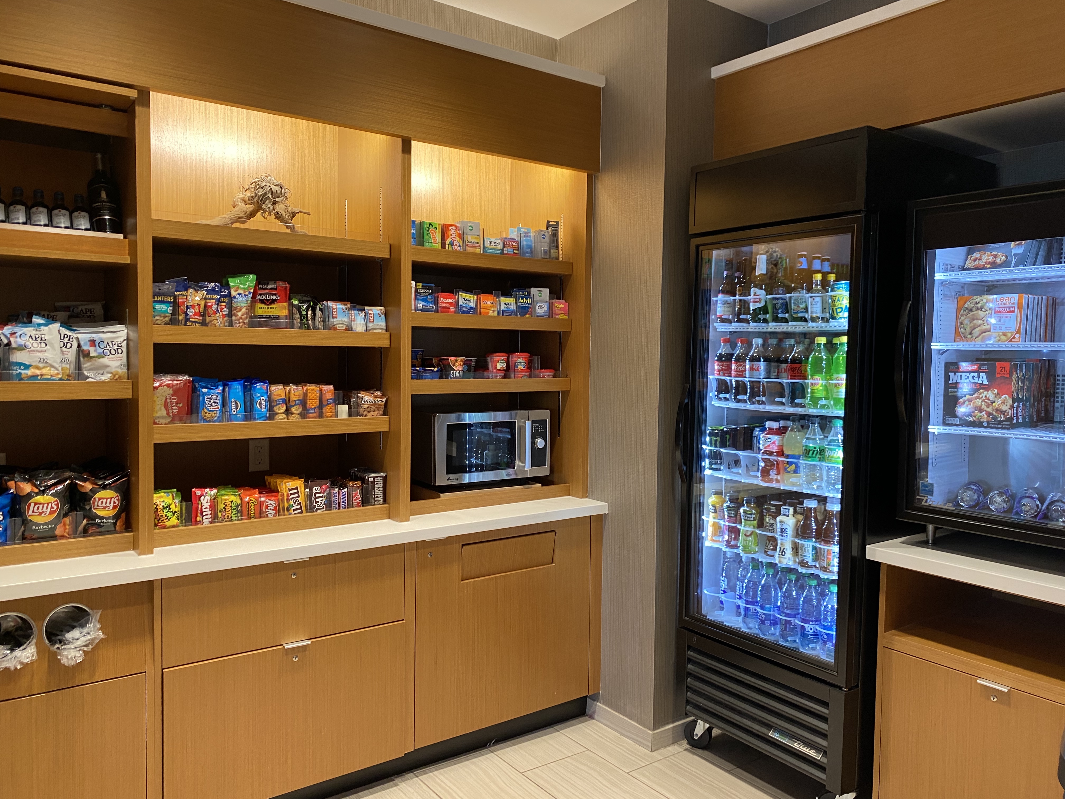 Carowinds has a
      mini-mart near the front desk.