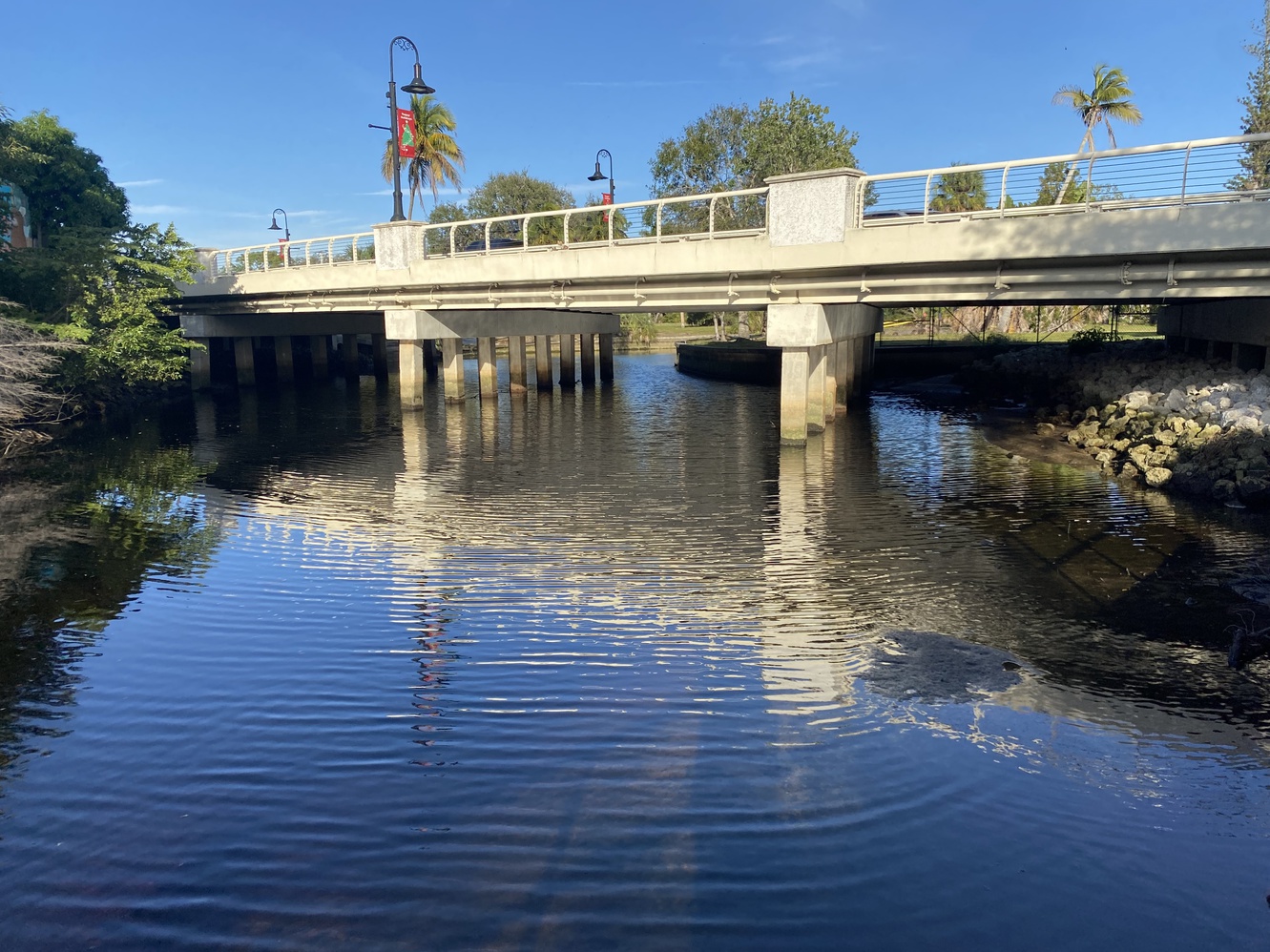 This is the Old 41 Road bridge over the Imperial River.