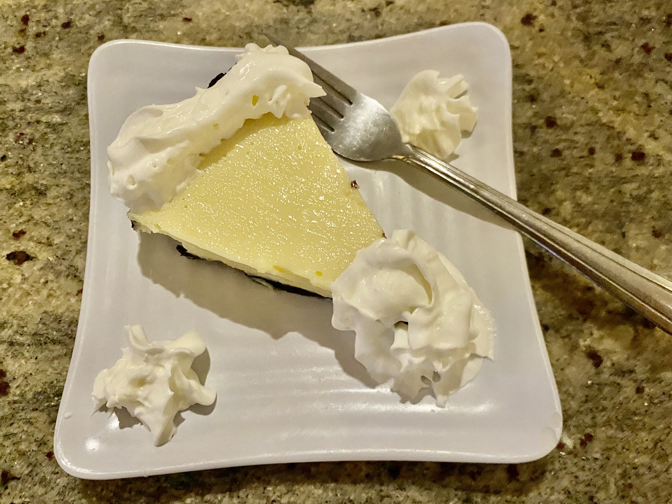 Key Lime Pie with Oreo crust!