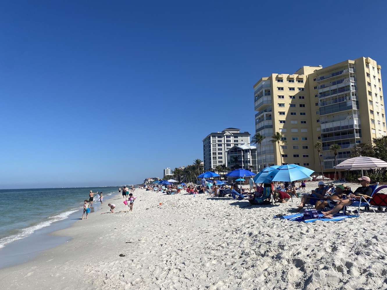 This view looks
      northward toward Bonita Springs.