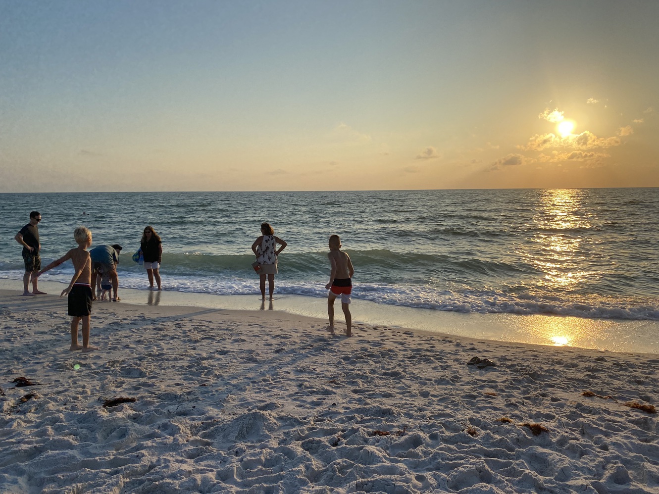 What a beautiful
      sunset in Naples, Florida.